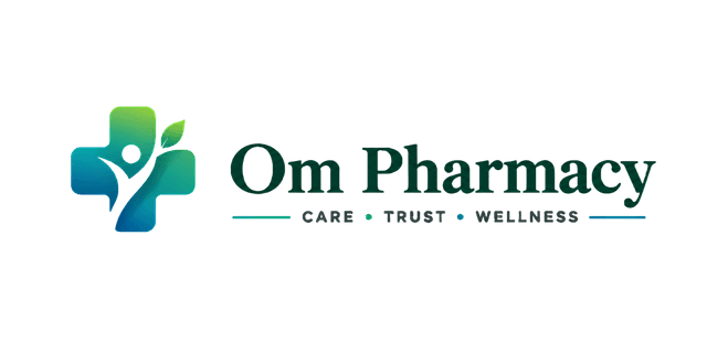 OM Pharmacy logo